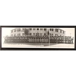 9X32" PANORAMIC VIEW PHOTO/FRAMED/OF HOSPITAL PENDLETON