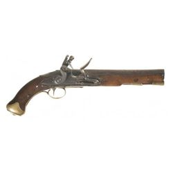 Beautiful Flintlock Pistol marked ~D. Egg~