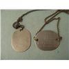 Image 3 : WWI PAIR OF U.S. DOGTAGS FROM NAVY LT COMMANDER