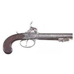 London marked percussion boot pistol
