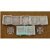 Image 1 : ORIGINAL WWII MARKMANSHIP MALTESE CROSSES AND 4 BARS