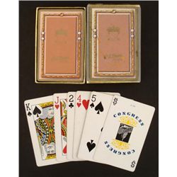 VINTAGE DECK OF 52 PLAYING CARDS IN BOX-P.H., DAVIS
