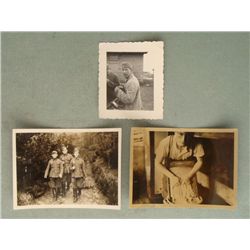 3 ORIGINAL NAZI WEHRMACHT PHOTOS