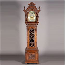 Westminster Oak Longcase Clock