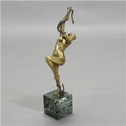 Calot Bronze Nude Snake Charmer