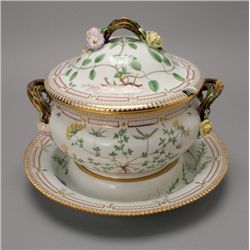 Royal Copenhagen Flora Danica Tureen/Cover/tray