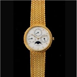 AUDEMARS PIGUET MOONPHASE 18K Y/G WRISTWATCH.