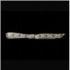Image 1 : DIAMOND, PLATINUM BROOCH.