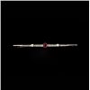 Image 1 : EDWARDIAN RUBY, DIAMOND, 14K Y & W GOLD BROOCH.