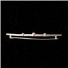 Image 3 : EDWARDIAN RUBY, DIAMOND, 14K Y & W GOLD BROOCH.