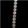 Image 4 : DIAMOND, 14K WHITE GOLD NECKLACE.