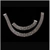 Image 1 : SUITE OF DIAMOND, 18K WHITE GOLD JEWELRY.