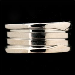BULGARI BZERO 18K WHITE GOLD RING.