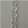 Image 2 : TOURMALINE, 18K WHITE GOLD NECKLACE.
