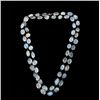 Image 1 : MOONSTONE, 18K BLACKENED GOLD, S/S NECKLACE.