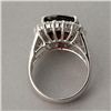 Image 3 : SPINEL, DIAMOND, 18K WHITE GOLD RING.