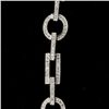 Image 3 : TOURMALINE, DIAMOND, 18K WHITE GOLD NECKLACE.