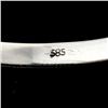 Image 5 : DIAMOND, 14K WHITE GOLD BRACELET.