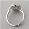 Image 3 : RUBY, DIAMOND, 18K WHITE GOLD RING.