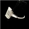 Image 2 : DIAMOND, PLATINUM RING.