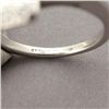 Image 4 : DIAMOND, PLATINUM RING.