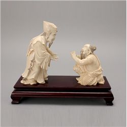 Two Carved Ivories*