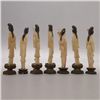 Image 2 : A Group of Seven Ivory Female Figures*