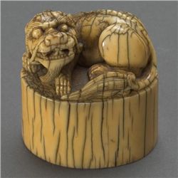 A Carved Ivory Seal*
