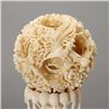 Image 3 : A Large Ivory Puzzle Ball and Stand*