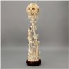 Image 4 : A Large Ivory Puzzle Ball and Stand*