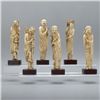 Image 1 : A Set of Six Daoist Ivory Immortals*, Qing