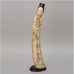 A Standing Ivory Beauty*, 19th Century