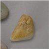 Image 3 : Five Small Carved Jade Toggles