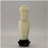 Image 1 : A Reticulated White Jade Hexagonal Covered Vase