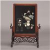 Image 1 : A Table Screen with Stone Inlay, 19th Century