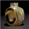 Image 5 : An Inside-Painted Agate Snuff Bottle
