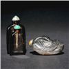 Image 1 : Two Crystal Snuff Bottles