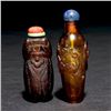 Image 1 : Two Glass Snuff Bottles