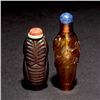 Image 3 : Two Glass Snuff Bottles