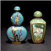 Image 3 : Two Cloisonné-Enameled Snuff Bottles