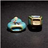 Image 5 : Two Cloisonné-Enameled Snuff Bottles