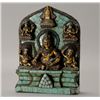 Image 1 : A Lacquered and Turquoise Tile-Decorated Shrine