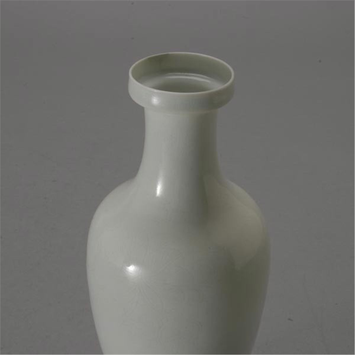 A Qingbai Eggshell Porcelain Vase, Yongle Mark