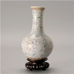 A Famille Rose-Decorated Vase, Republic Period