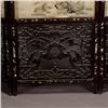 Image 5 : A Folding Screen with Embroidered Panels and Inlays