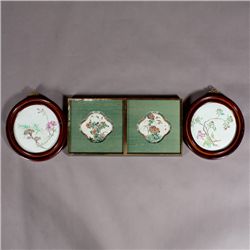 Four Porcelain Plaques