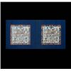 Image 1 : Two Square Porcelain Plaques, Late Qing
