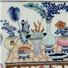 Image 5 : Two Square Porcelain Plaques, Late Qing