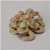 Image 5 : A Group of Three Precious Stone and Metal Ornaments