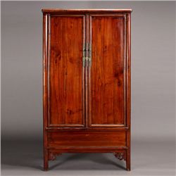 A Tapered Wood Cabinet
